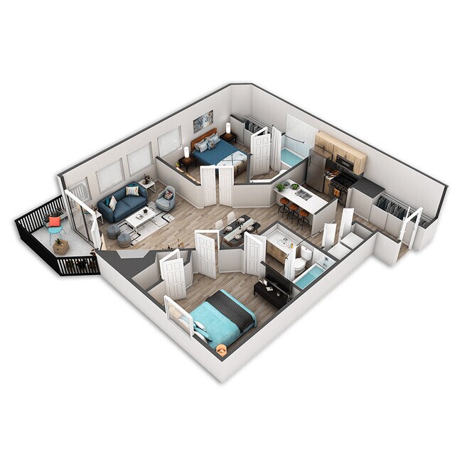 Elliott Platinum 1-208 floor plan